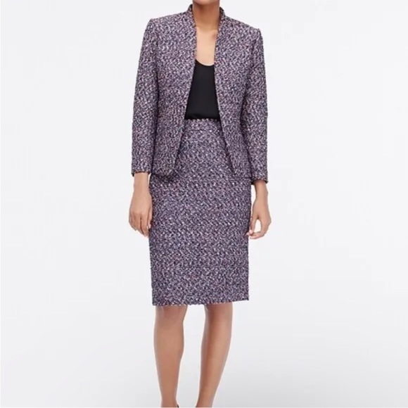 J. Crew Dresses & Skirts - NWOT J.Crew No.2 pencil skirt in pink confetti tweed SZ 8